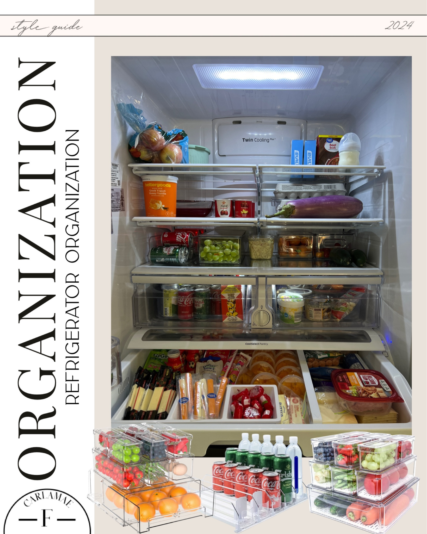 Fridge restock, fridge organization, fridge containers, kitchen must haves, glass containers, plastic bins, home organization, plastic drawers, drink organizer, drink holder 

#LTKFindsUnder50 #LTKHome