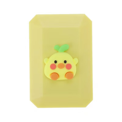 Unique Bargains Contact Lens Case Contact Lens Container Contact Lens Carrier 1.77"x2.48"x1.1" 1 Set Yellow Chick Pattern | Target
