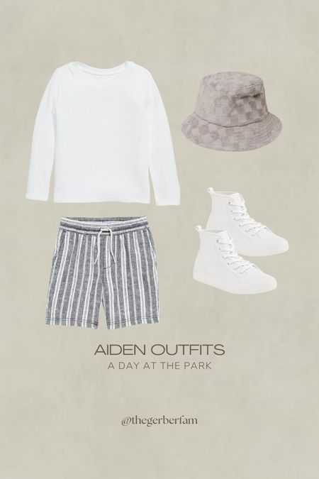 A simple summertime outfit for Aiden! 

toddler boys l toddler outfit l outfit inspo l kids outfit 

#LTKkids