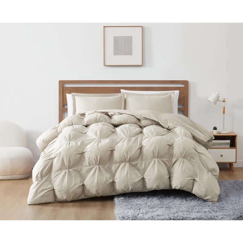 Cloud Puffer Microfiber Comforter Set | Wayfair North America