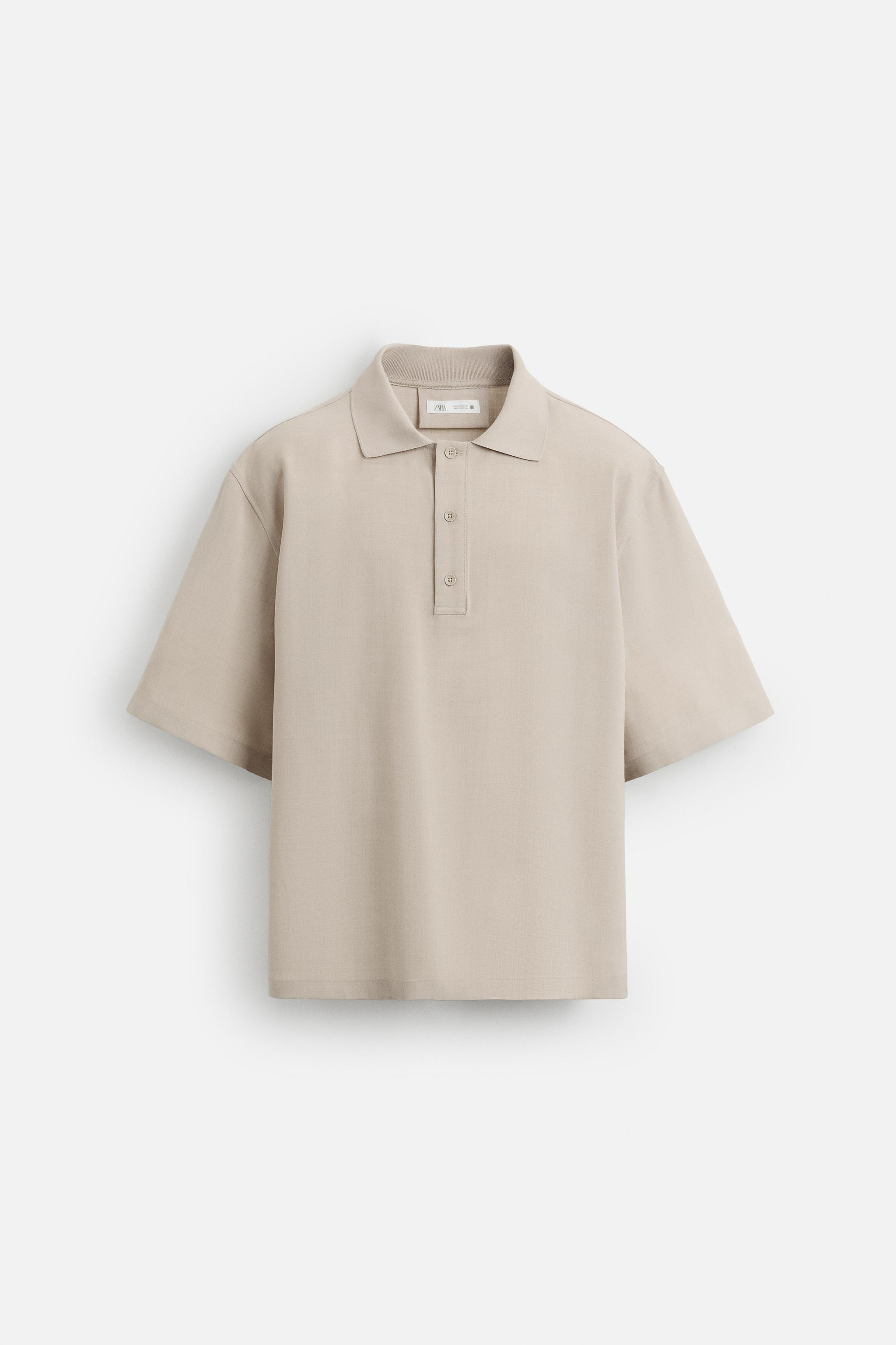 FLOWY POLO SHIRT | Zara US