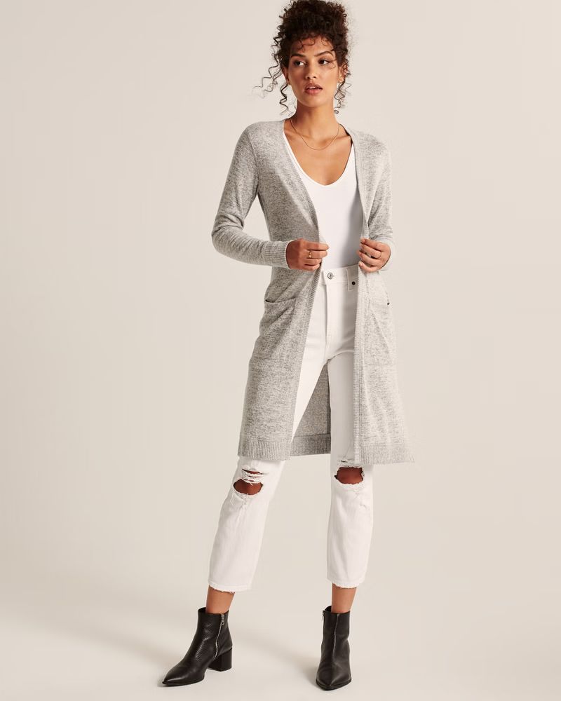 Cozy Duster Cardigan | Abercrombie & Fitch (US)