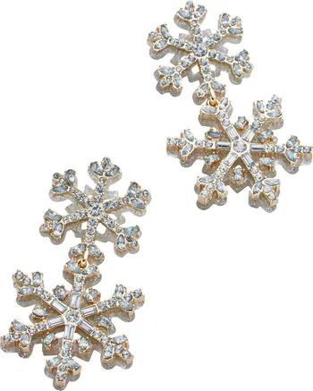 BaubleBar Snowflake Drop Earrings | Nordstrom | Nordstrom