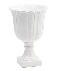 13.75in Large Footed Urn Vase | Marshalls