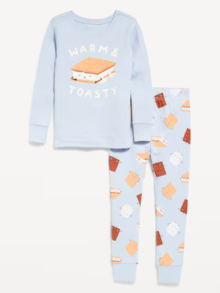 Printed Snug-Fit Pajama Set for Toddler & Baby | Old Navy | Old Navy (US)