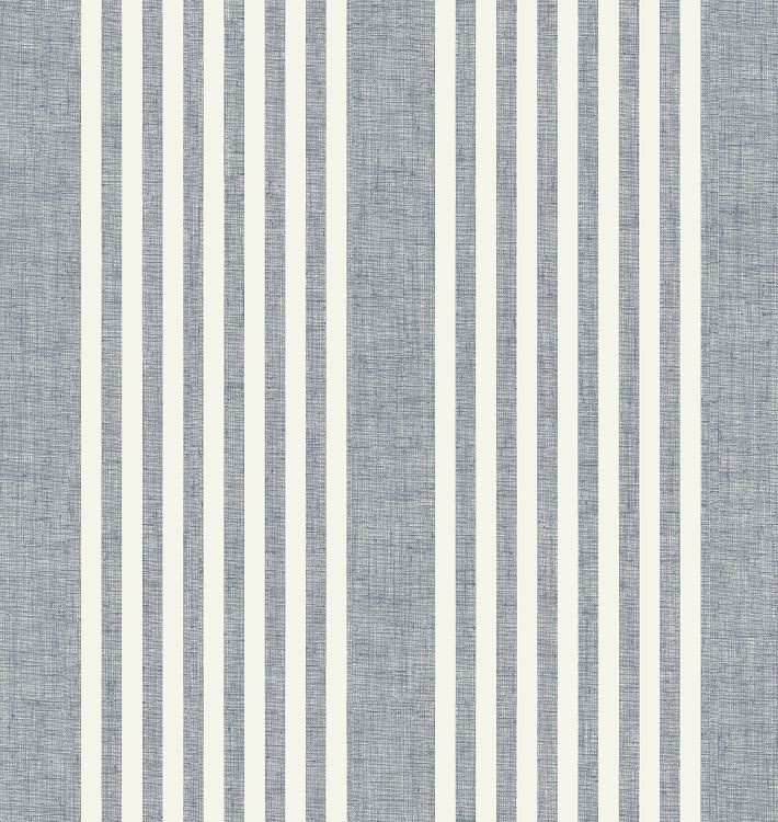 French Linen Stripe York Wallpaper | Rejuvenation