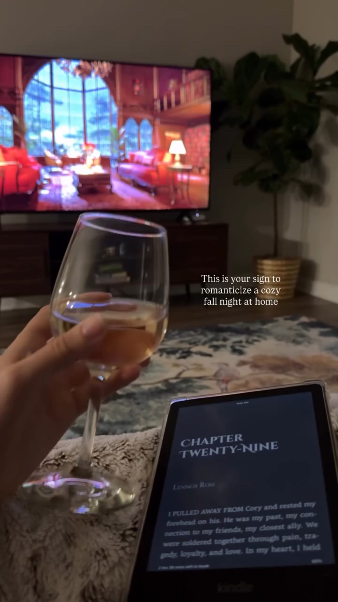 Cozy fall night in: my kindle, tea or a glass of wine, and a cozy blanket 🍁

#LTKHome #LTKGiftGuide #LTKSeasonal