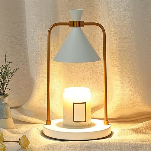 Metal Vintage Candle Warmer Lamp dimmable Light Candle Wax Warmer Lamp Aromatic Candle Holders fo... | Amazon (US)