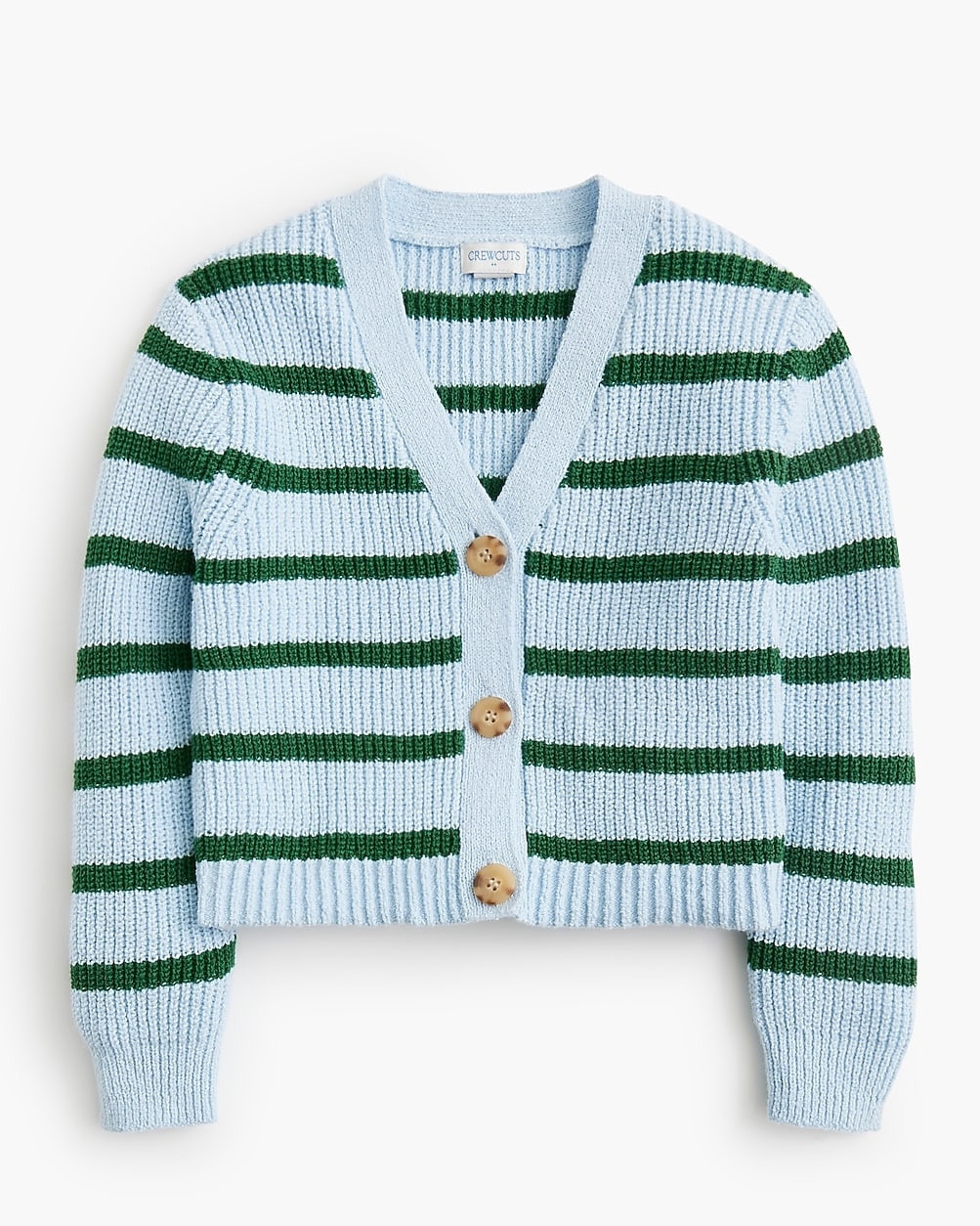 Girls' striped relaxed cardigan sweater | J.Crew Factory