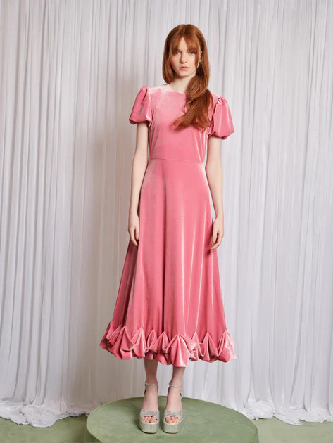Sweet Melody Velvet Midi Dress | Sister Jane (UK)