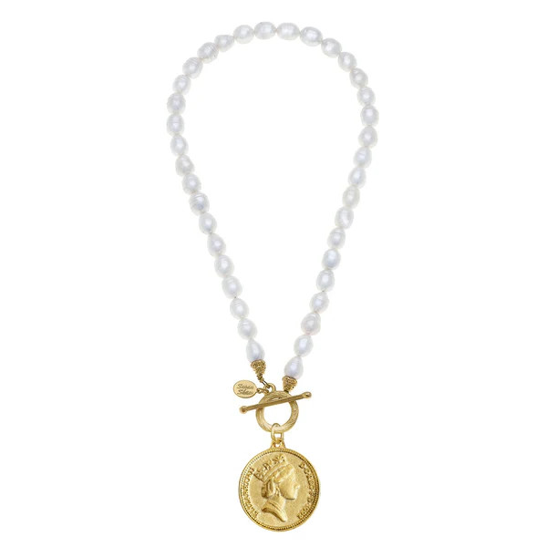 Queen Elizabeth Coin Necklace | Susan Shaw