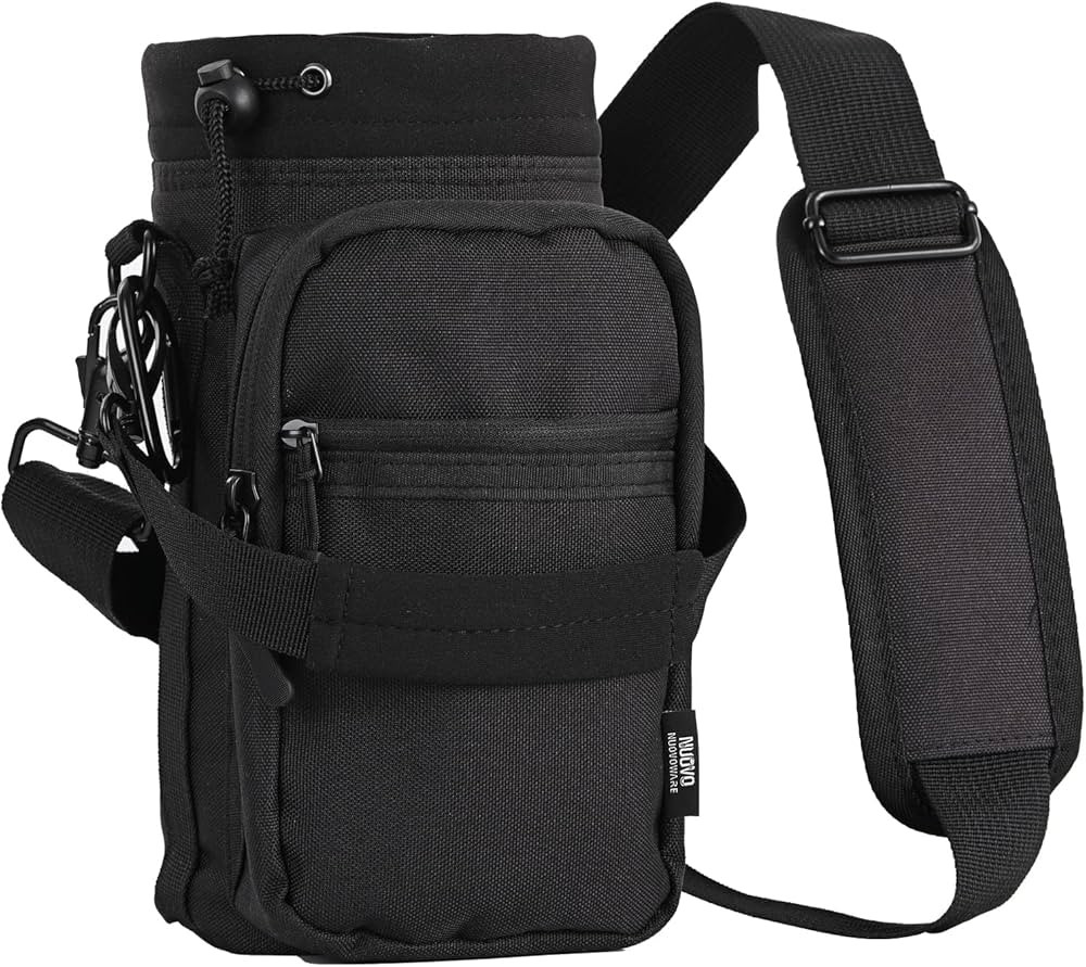 Nuovoware Water Bottle Carrier, 40oz Bottle Carrier Sports Insulated Water Bottle Holder with Adj... | Amazon (US)