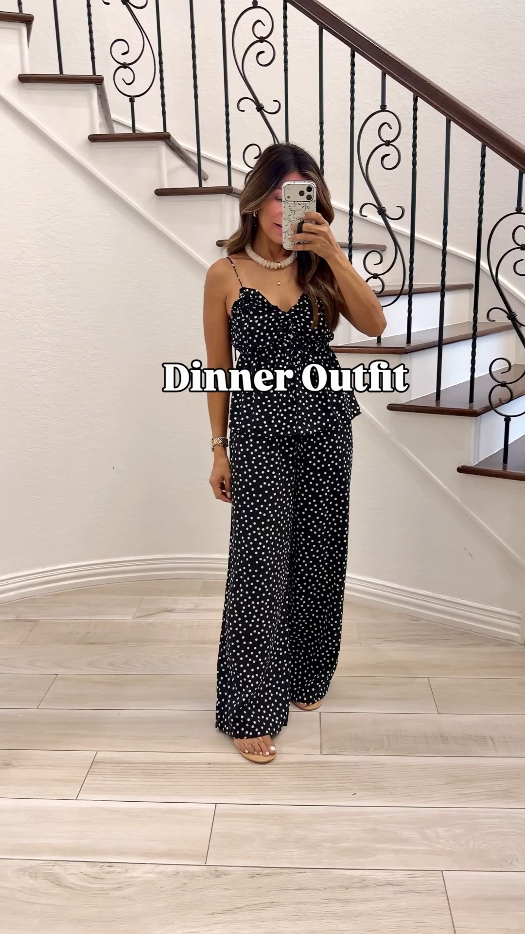 I’m 5’2” 118#ish for reference 
Top in small tts
Pants in XS tts
Sandals tts.
Wore a jacket when it got colder outside in small

#LTKmomlife #LTKOver40 #LTKPetite