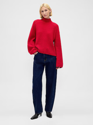 CashSoft Shaker-Stitch Turtleneck Sweater | Gap (US)