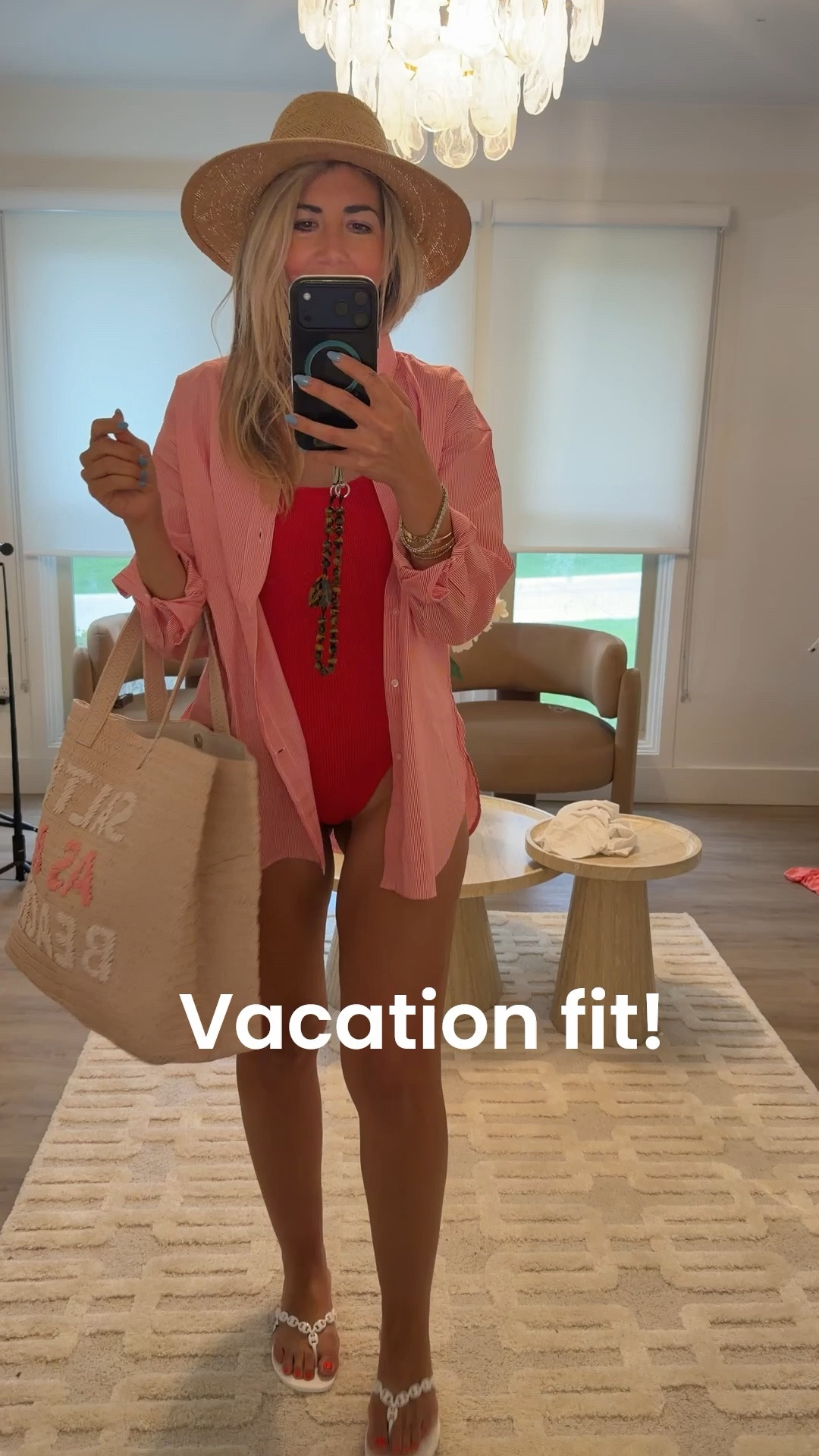 What I am wearing to the pool as a Mom of 3 boys. #sakspartner #saks @Saks Fifth Avenue size M coverup.