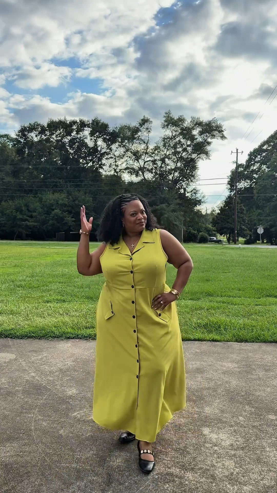 Obsessed with this Shein dress! The color is everything, and I got so many compliments. 

#LTKOver40 #LTKPlusSize #LTKFindsUnder50