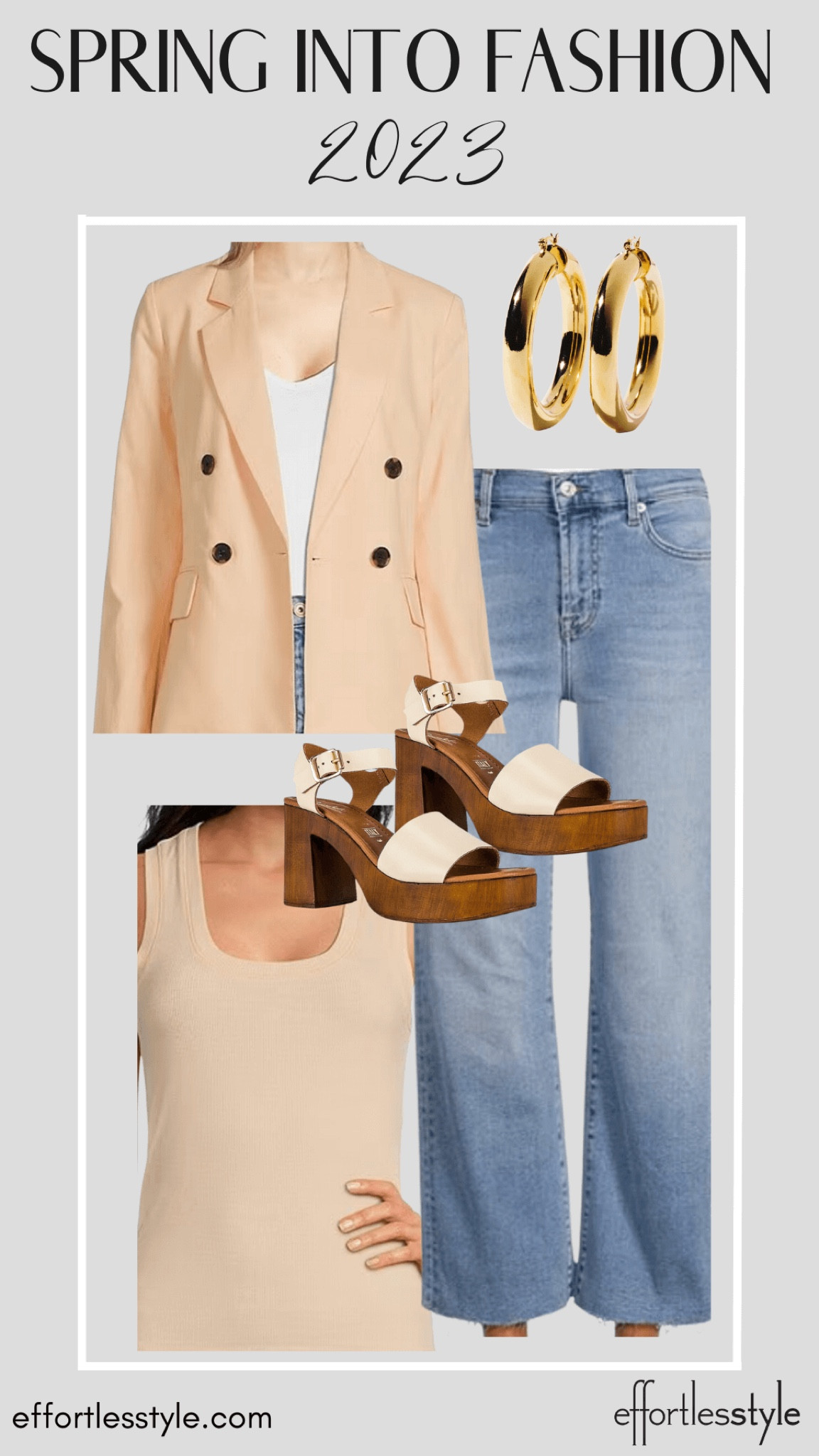 A fun blazer and jeans look….  Love the monochromatic vibe on the top!

#LTKworkwear #LTKstyletip #LTKSeasonal
