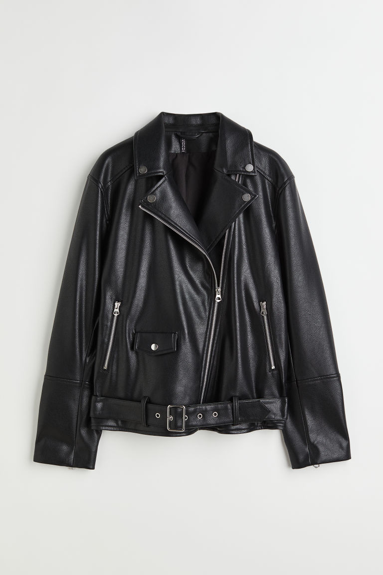H & M - Biker Jacket - Black | H&M (US + CA)