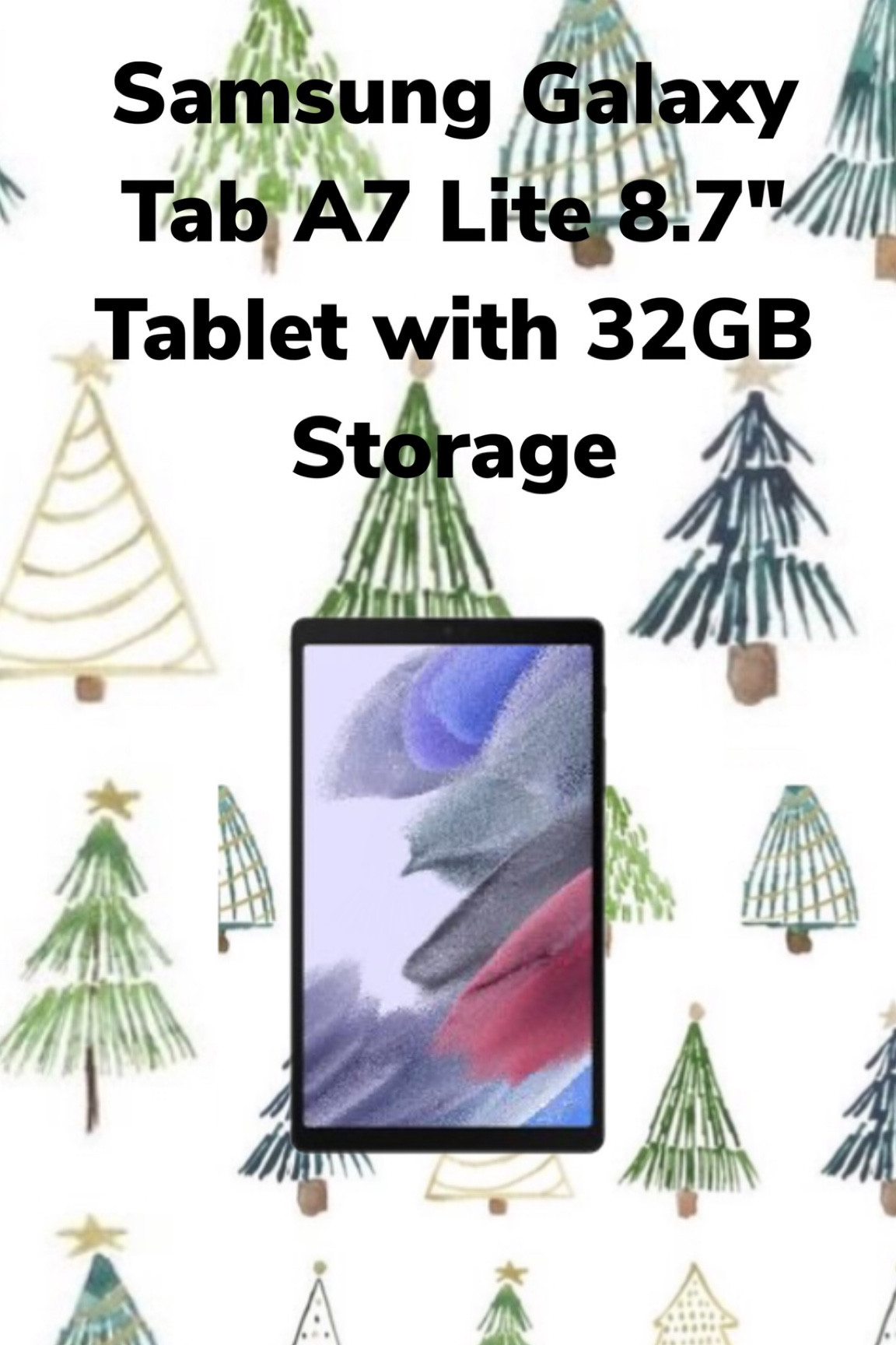 Samsung Tablet. 

#LTKHoliday #LTKGiftGuide #LTKSeasonal