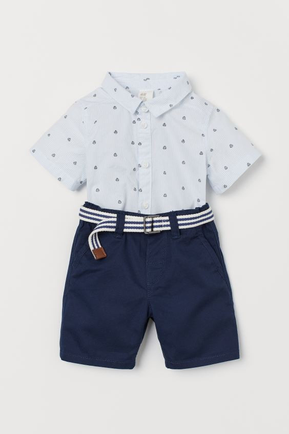 3-piece Cotton Set | H&M (US + CA)