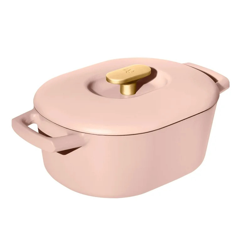 Beautiful 6 Quart Enamel Dutch Oven, Rose by Drew Barrymore - Walmart.com | Walmart (US)