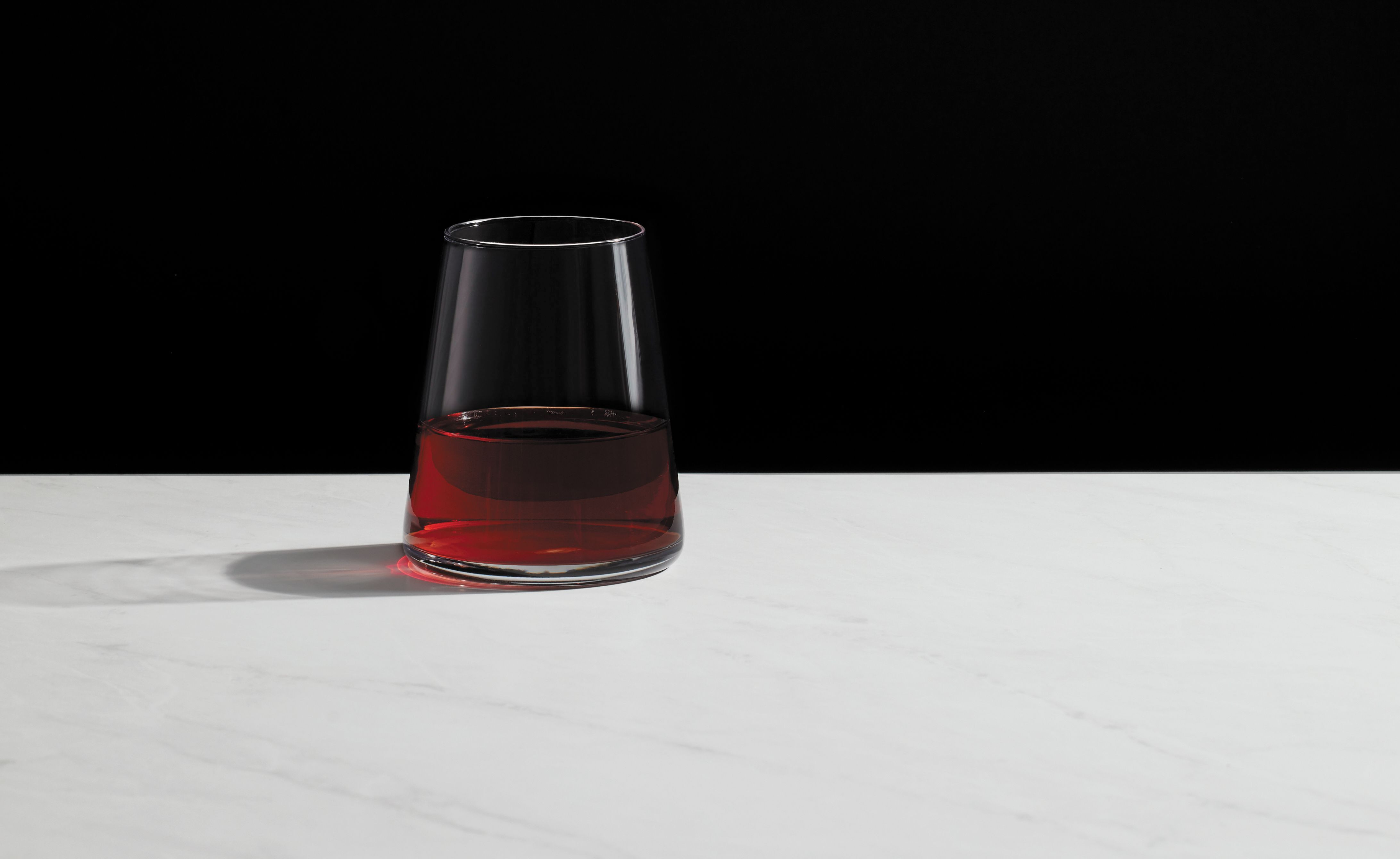 Better Homes & Gardens Clear Flared Stemless Wine Glass, 4 Pack | Walmart (US)