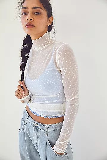 On The Dot Layering Top | Free People (Global - UK&FR Excluded)