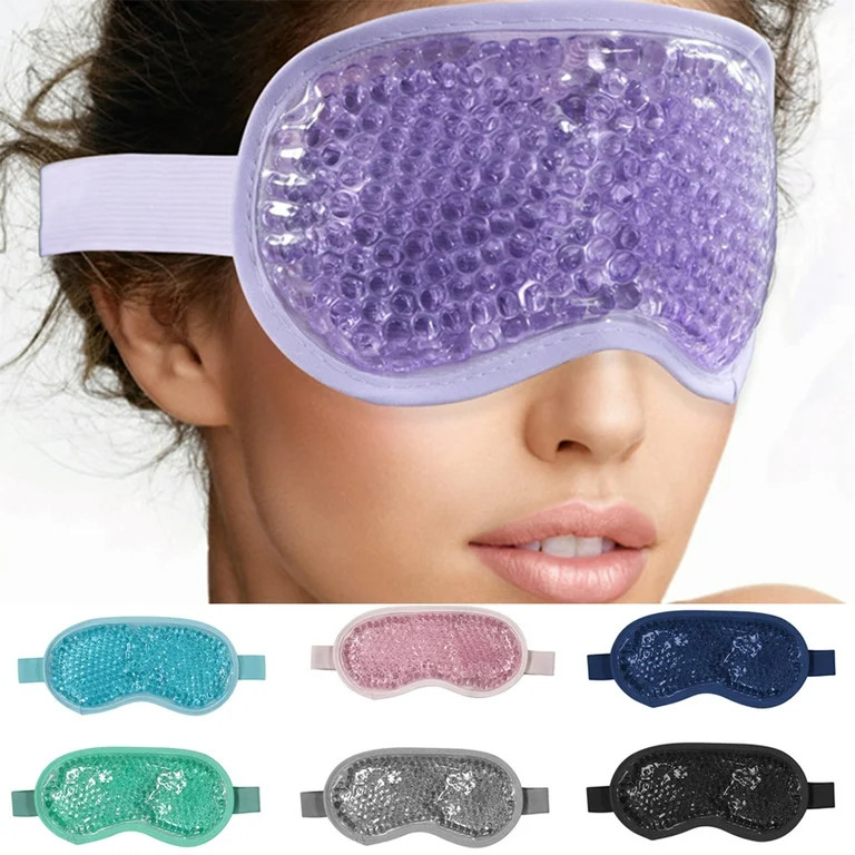 Dengjunhu Gel Eye Mask Reusable Cooling Eye Mask, Cold Eye Sleep Mask for Women Men, Eye Ice Pack... | Walmart (US)