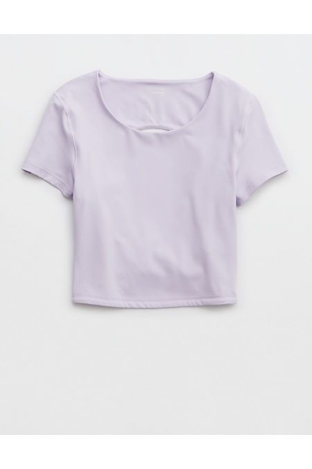 OFFLINE By Aerie Real Me Xtra Twist Back Tee | Aerie