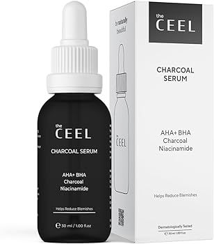 Charcoal Face Serum| Salicylic Acid Serum for Blemish, Acne, Prone Skin| With Niacinamide, AHA, B... | Amazon (US)