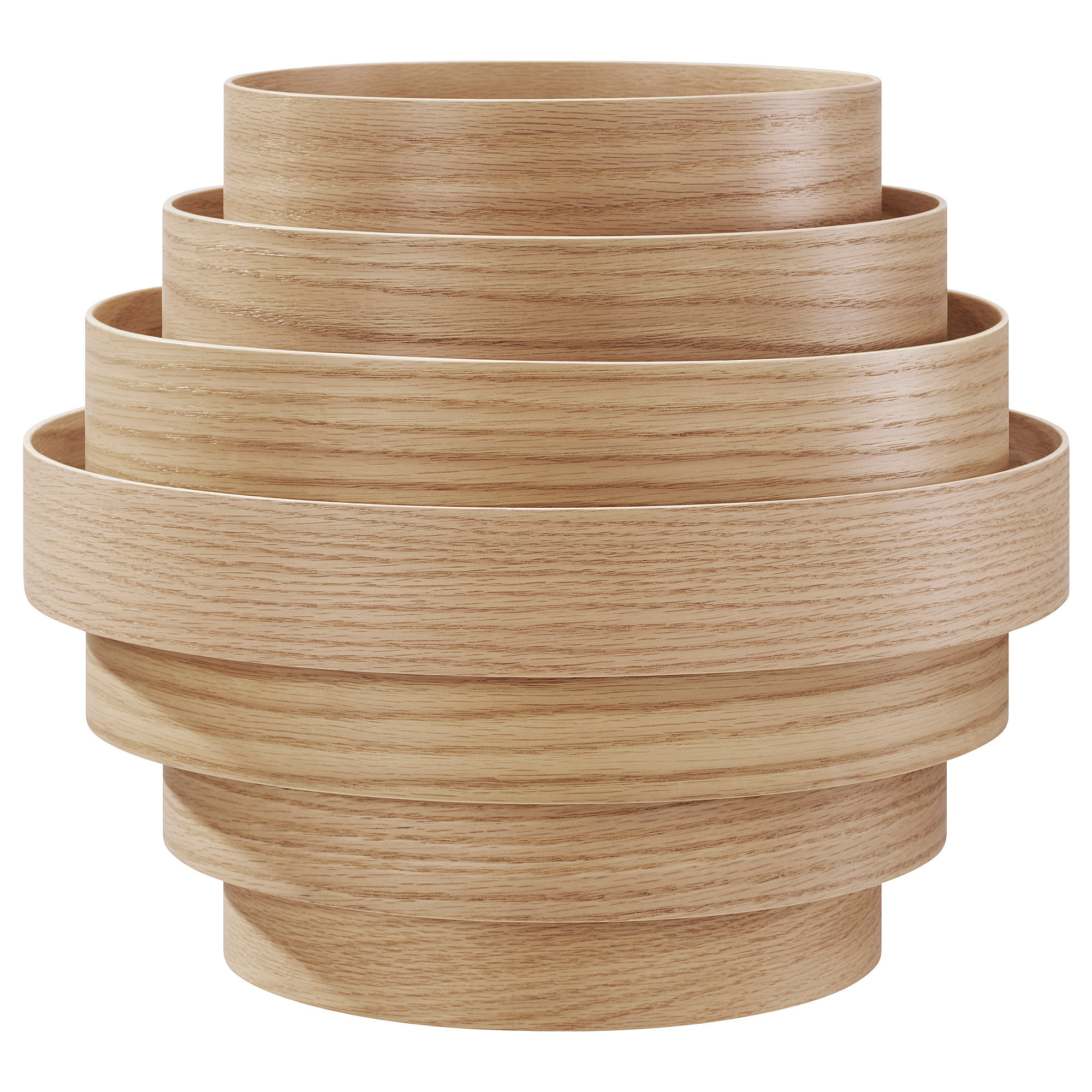 DYKARKLOCKA Hängeleuchtenschirm, Eichenfurnier weiß lasiert, 40 cm | IKEA (DE)