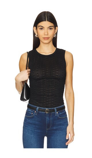 PAIGE Aela Tank in Black. - size XL | Revolve Clothing (Global)
