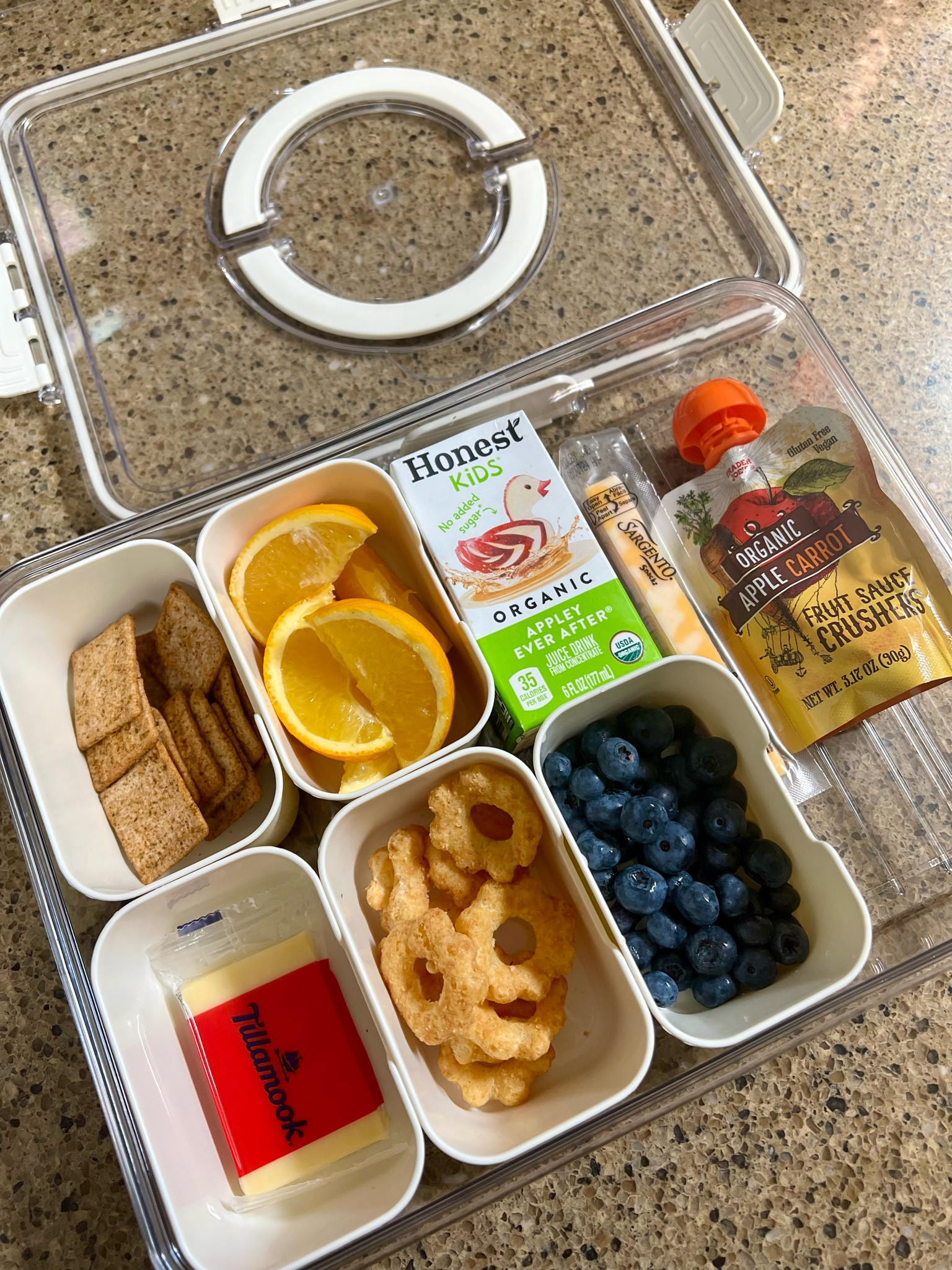 Awesome snack organizer 

#LTKFamily #LTKTravel #LTKKids