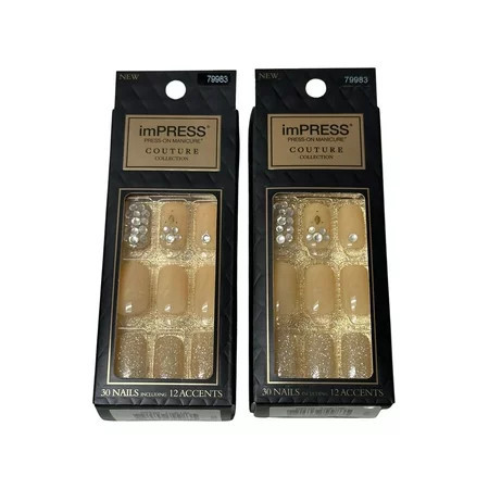 2 Pack - KISS imPRESS Press-on Manicure Couture Collection - Lush Life | Walmart (US)