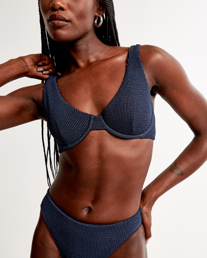 High Apex Underwire Bikini Top | Abercrombie & Fitch (US)
