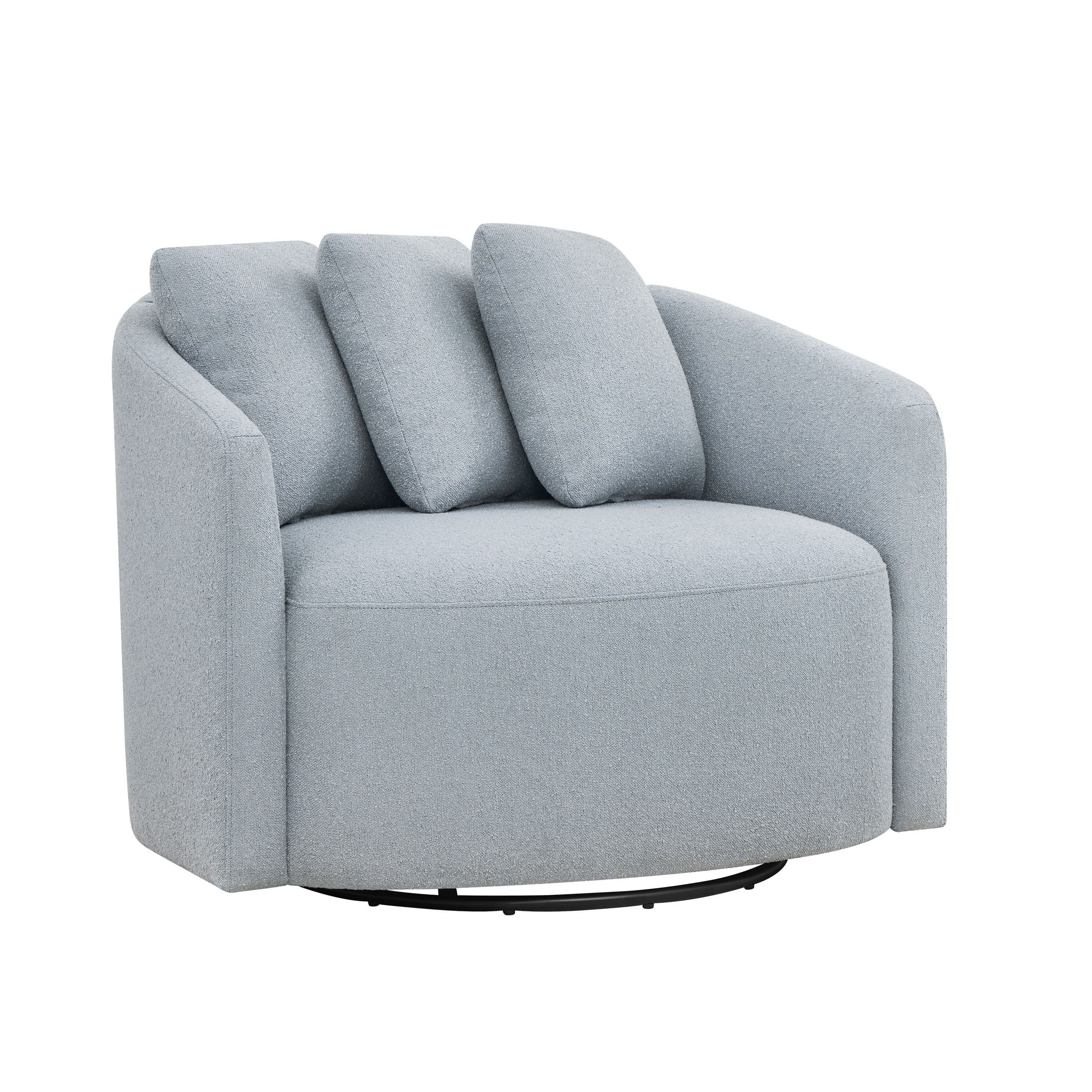 Beautiful Drew Chair by Drew Barrymore, Cornflower Blue Boucle | Walmart (US)