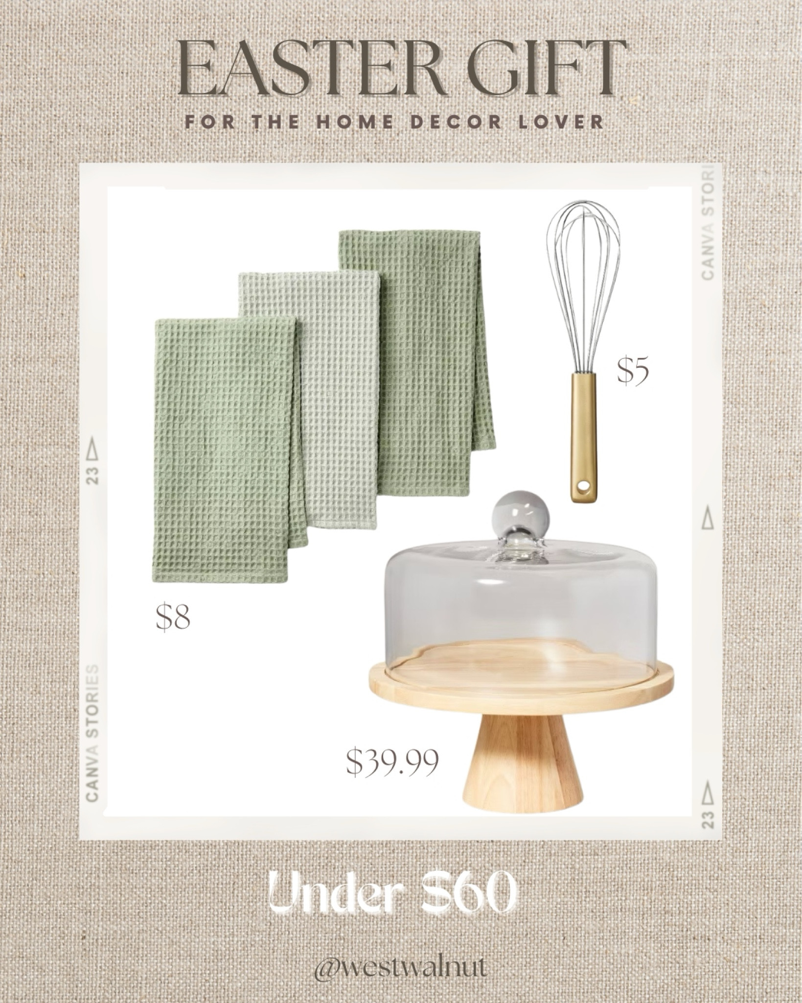 Whether for the Easter hostess, a neighbor or a special someone, these are the cutest little home items I’ve paired together for the perfect spring gift!

All of these items are from Target, which makes them super easy for a last minute gift! #TargetDriveUp

#eastergift #homegift #decorgift #springgift #homedecor #decorlovers #Easterbasket #giftideas 



#LTKGiftGuide #LTKHome #LTKSeasonal