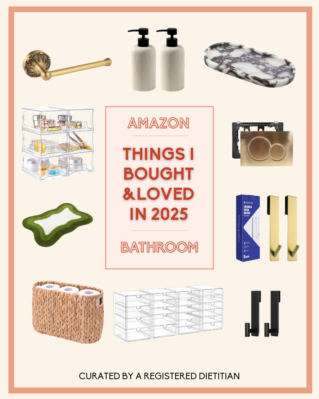 Some of my favorite things I bought for our new bathrooms in 2025! 

 #LTKHome #LTKFindsUnder50 #LTKFindsUnder100