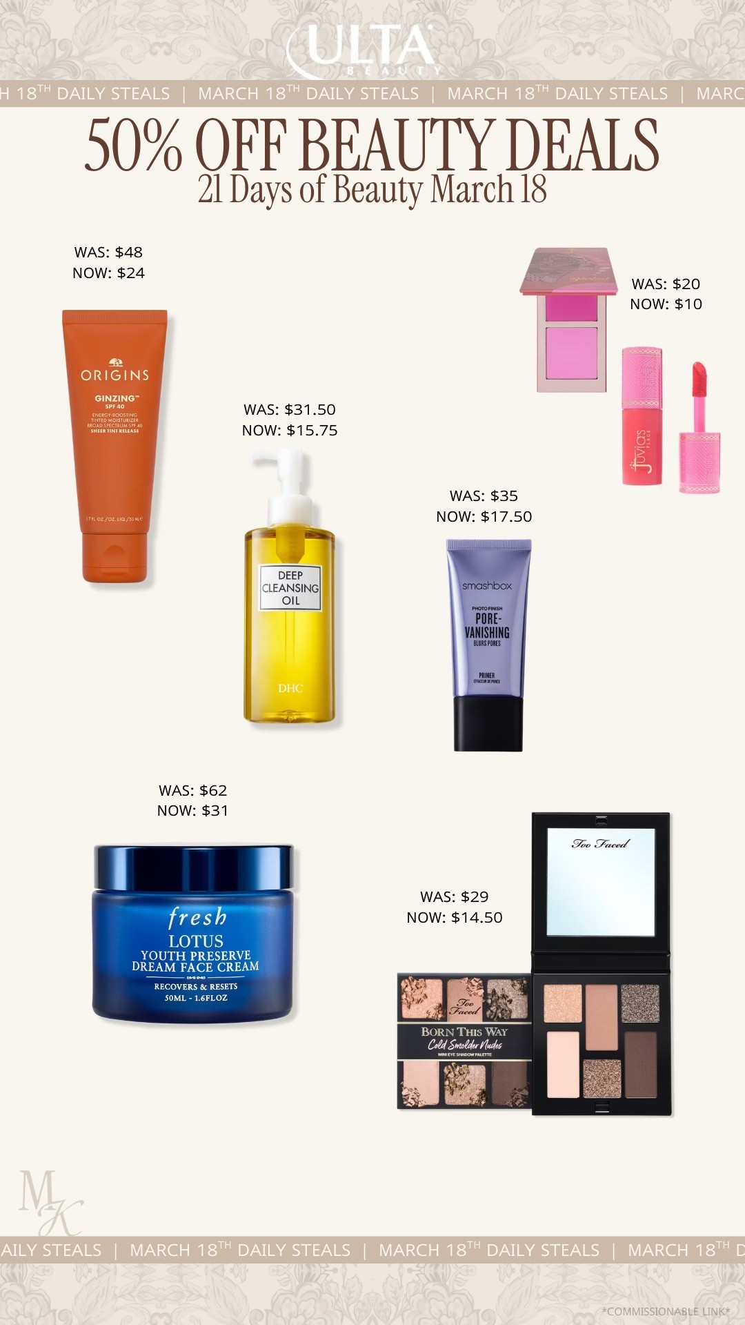 Ulta Beauty sale, Ulta 21 Days of Beauty, 21 Days of Beauty deals, beauty sale 2026, makeup sale, skincare sale, mature skin, hydrating skincare, skincare routine, skincare essentials, beauty, makeup, make up, makeup must haves, everyday makeup routine, full glam makeup, natural makeup look, dewy makeup, long lasting makeup, trending beauty products, hair tools, hair styling tools, hair care routine, frizz control, beauty favorites

#LTKSaleAlert #LTKBeauty #LTKselfcare