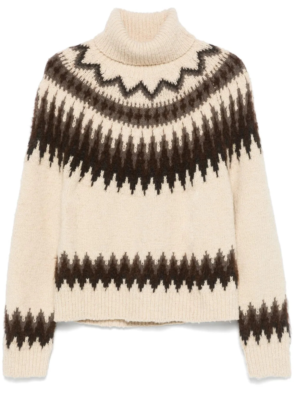 Polo Ralph Lauren fair-isle roll-neck Sweater | Neutrals | FARFETCH IE | Farfetch Global