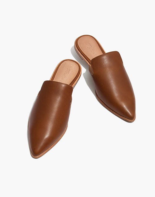 The Gemma Mule in Leather | Madewell