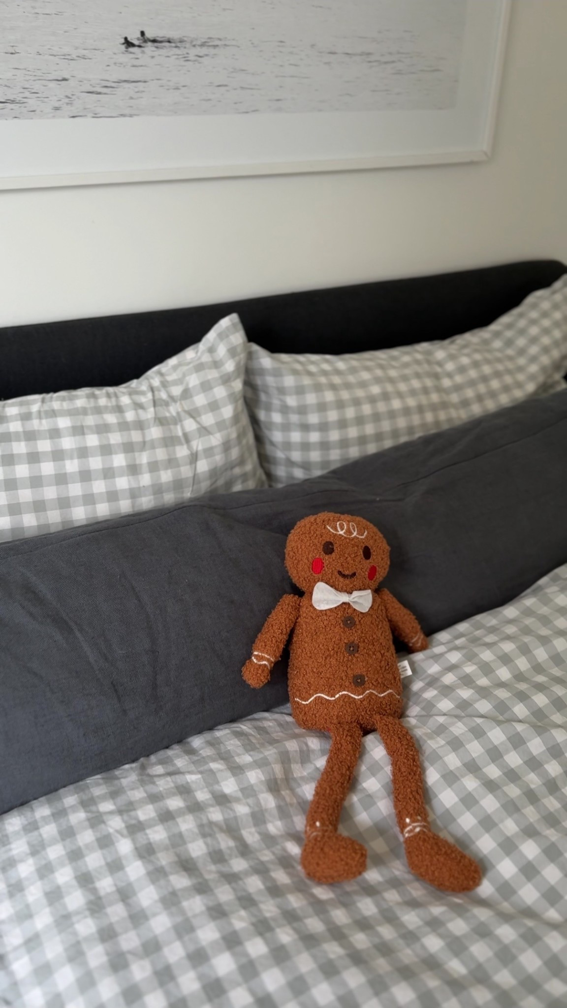 Cutie gingerbread man perfect for kids beds- there’s a boy and girl one! 

#LTKKids #LTKHoliday #LTKHome