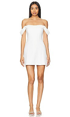 Amanda Uprichard Phoenix Dress in Ivory from Revolve.com | Revolve Clothing (Global)