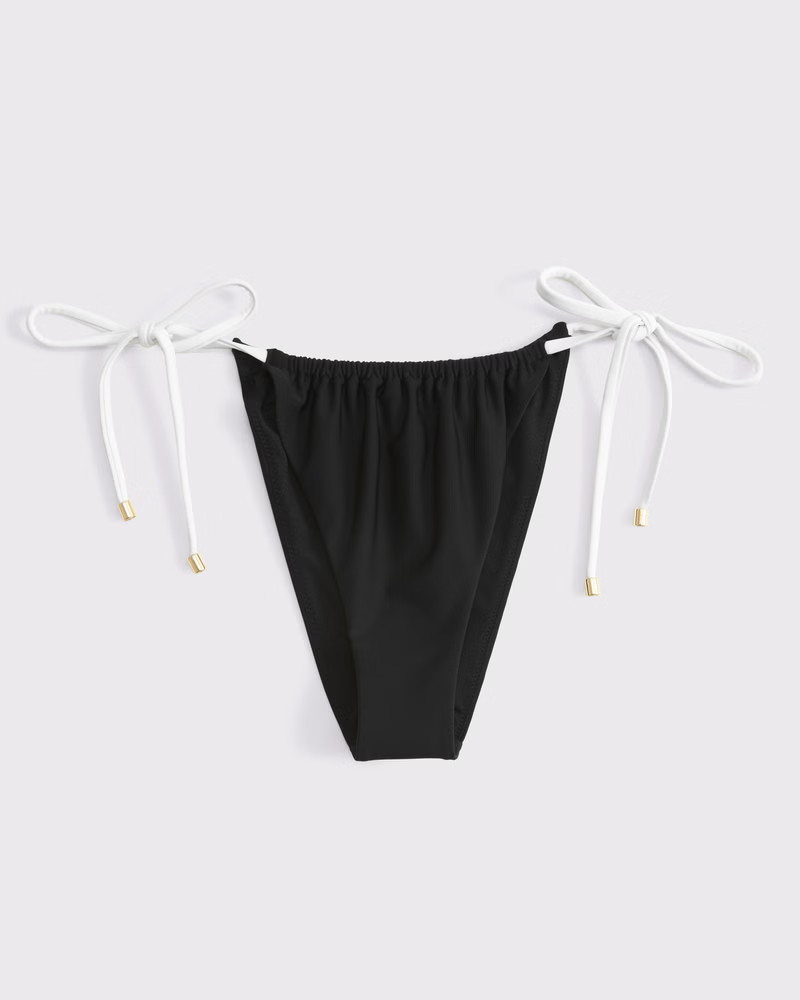 Low Rise Tie-Side Cheeky Bottom | Abercrombie & Fitch (US)