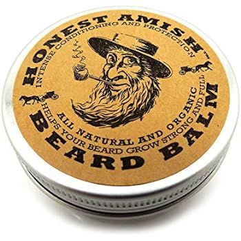 Honest Amish Beard Balm Leave-in Conditioner - Made with only Natural and Organic Ingredients - 2... | Amazon (US)