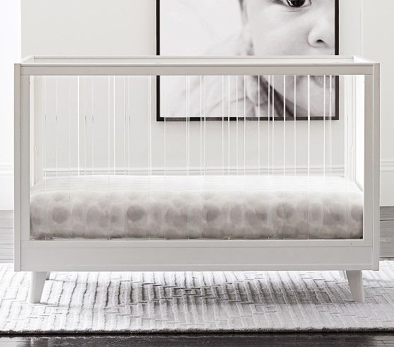 Sloan Acrylic Convertible Crib | Pottery Barn Kids