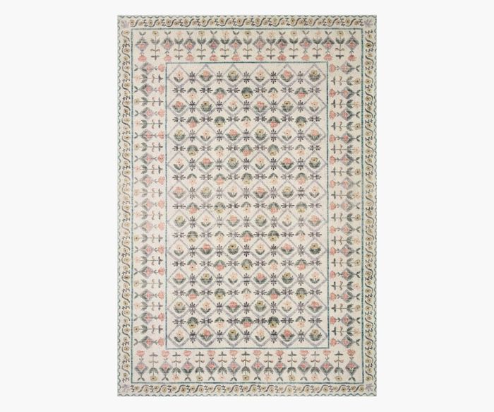 Eden Lattice Ivory Printed Rug | Rifle Paper Co. | Rifle Paper Co.