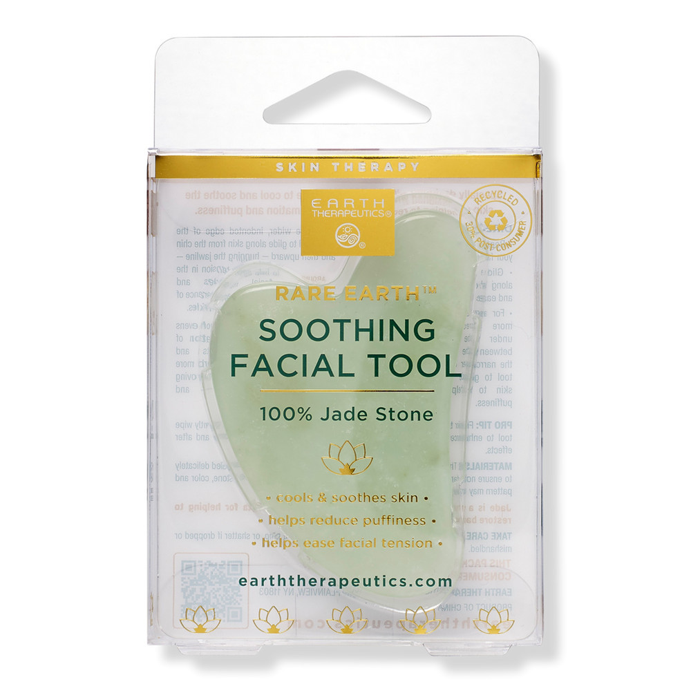Earth Therapeutics 100% Jade Stone Soothing Facial Tool | Ulta