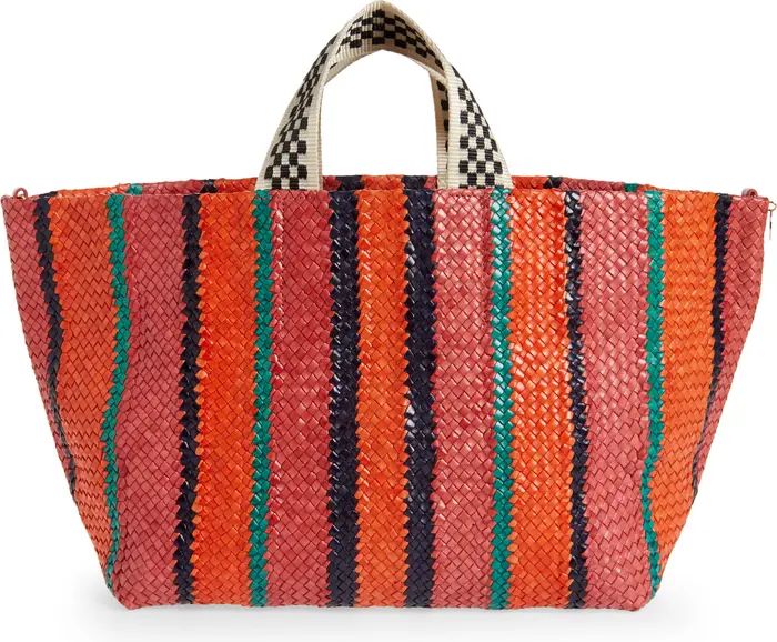 Woven Leather Tote | Nordstrom