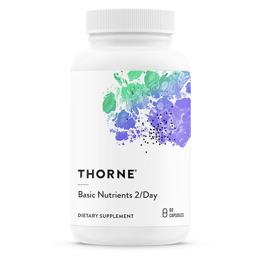 THORNE - Basic Nutrients 2/Day - Comprehensive Daily Multivitamin with Optimal Bioavailability - ... | Amazon (US)